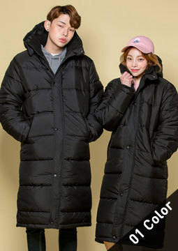 산다라 롱패딩