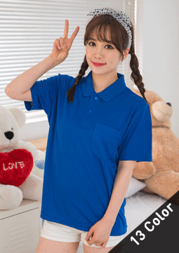 쿨론 PKG 포켓 카라티셔츠