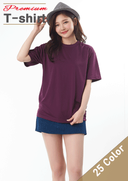 드라이 라운드 티셔츠(성인+아동)