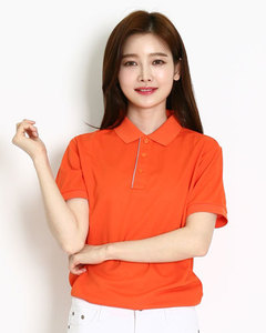 멀티연사 체크배색 티셔츠(항균사)