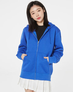 드라이 기모 후드집업