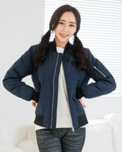 고급 패딩 항공점퍼 700W