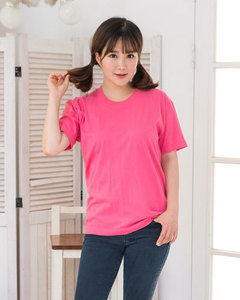 20수 고급형 유색 라운드티셔츠
